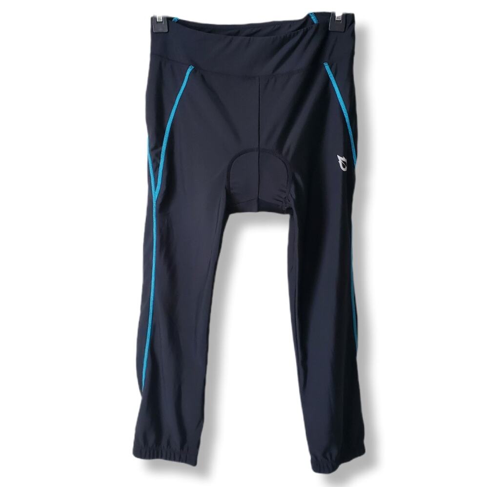 BALEAF Women Bike Pant M 3D Padded High Waist Cycling Capris Spinning Comfort